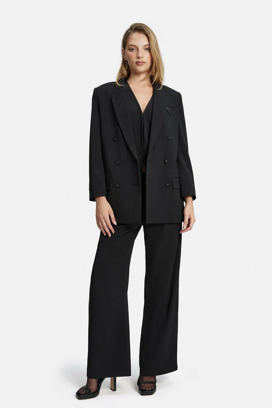 Clothing Bardot | Sloane Classic Blazer In Black · Rokortbroek